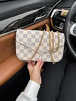 Женская сумочка, клатч отличное качество LV 21x13x6 Отличное качество