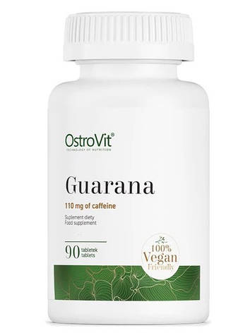 Екстракт Гуарани OstroVit Guarana 90 таб Польща, фото 1