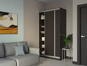 Шафа купе Сіті Лайт Doros Венге 2 ДСП 120х60х225 (240041), фото 5