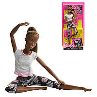 Barbie Made to Move FTG83 Лялька Барбі Рухайся як Я Йога