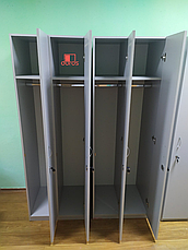 Роздягальня 2-х секційна Doros Сірий 2 ДСП 60х52х180 (40515763), фото 4