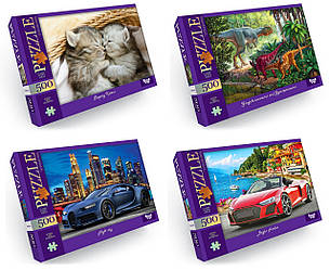 Пазли 500 сл. Danko Toys