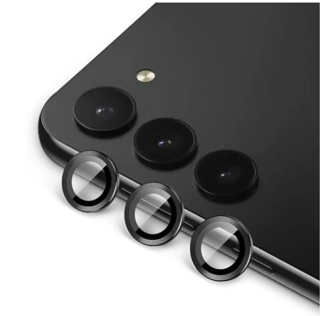 Захисне скло на камеру CDK Lens Metal Ring Eagle Eye для Samsung Galaxy S23+ (S916) (015719) (black)