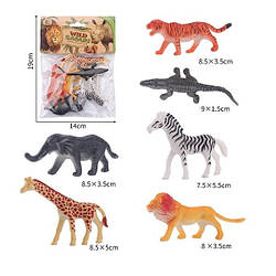 2017-2 Тварини, 6 видів, у пакеті