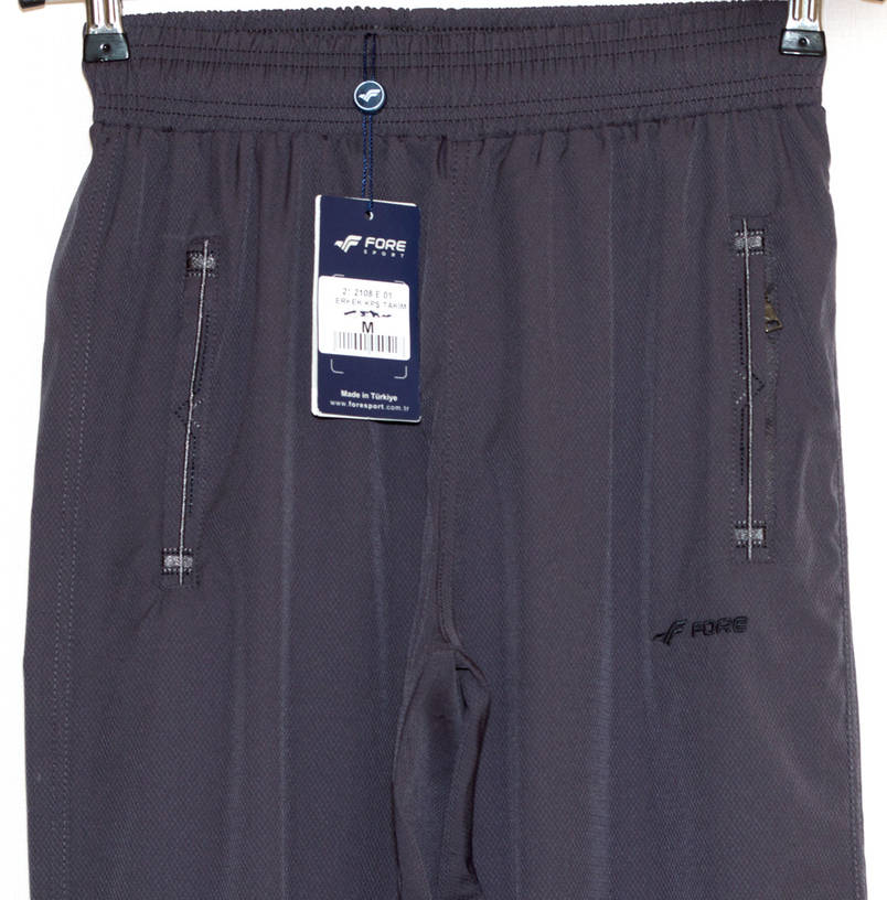Тонкі спортивні штани холодок на літо чоловічі Fore M,L,XL,XXL,3XL, фото 3