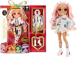 Уцінка паковання Лялька Рейнбоу Хай валентинка кіа хартс Rainbow High Kia Hart Fashion Doll