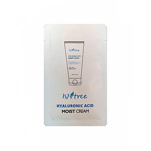 Крем для зволоження шкіри з гіалуроновою кислотою IsNtree Hyaluronic Acid Moist Cream, 1 мл