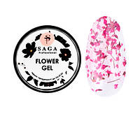 Цветочный гель для дизайна Saga Professional Flower Gel 5 мл, №09