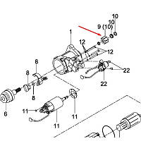 Шестерня стартера MAN TGA TGA Renault Premium 5001846418