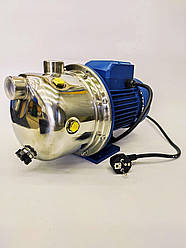 Поверхневий насос корпус нержавіюча сталь самовсмоктувальний JET 100S 1,1 кВт відцентровий поверхневий