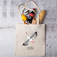 Шопер з патріотичним принтом "LELEKA", фото 2