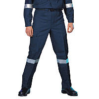 Бойовка штаны пожарного полевые pfeifer adas® blau antistat. темно-синий огнеупорный Оригинал Австрия
