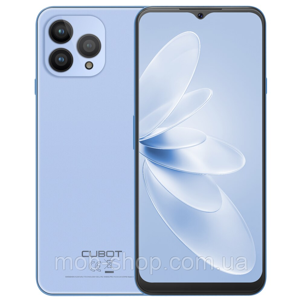 Смартфон Cubot P80 8/256Gb blue сенсорний телефон з великим екраном та потужною батареєю, фото 1