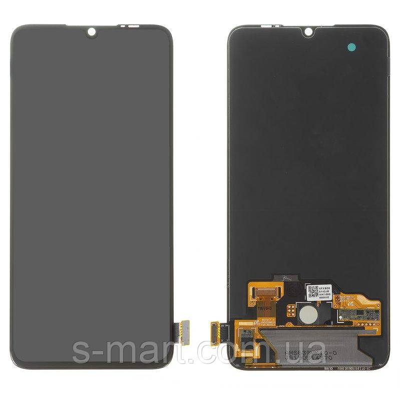 Дисплей для Xiaomi Mi 9 Lite, Mi CC9, черный, без рамки, Original (PRC), M1904F3BG