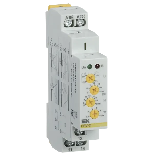 Реле напряжения ORV 1Ф 10А 12В DC IEK (ID#1855088354), цена: 1152.32 ...