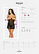 Прозора сорочка з відкритими грудьми Obsessive Pearlove chemise & thong black S/M, трусики  18+, фото 6