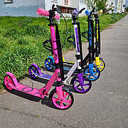 Алюмінієвий складаний самокат двоколісний Maraton RIDER