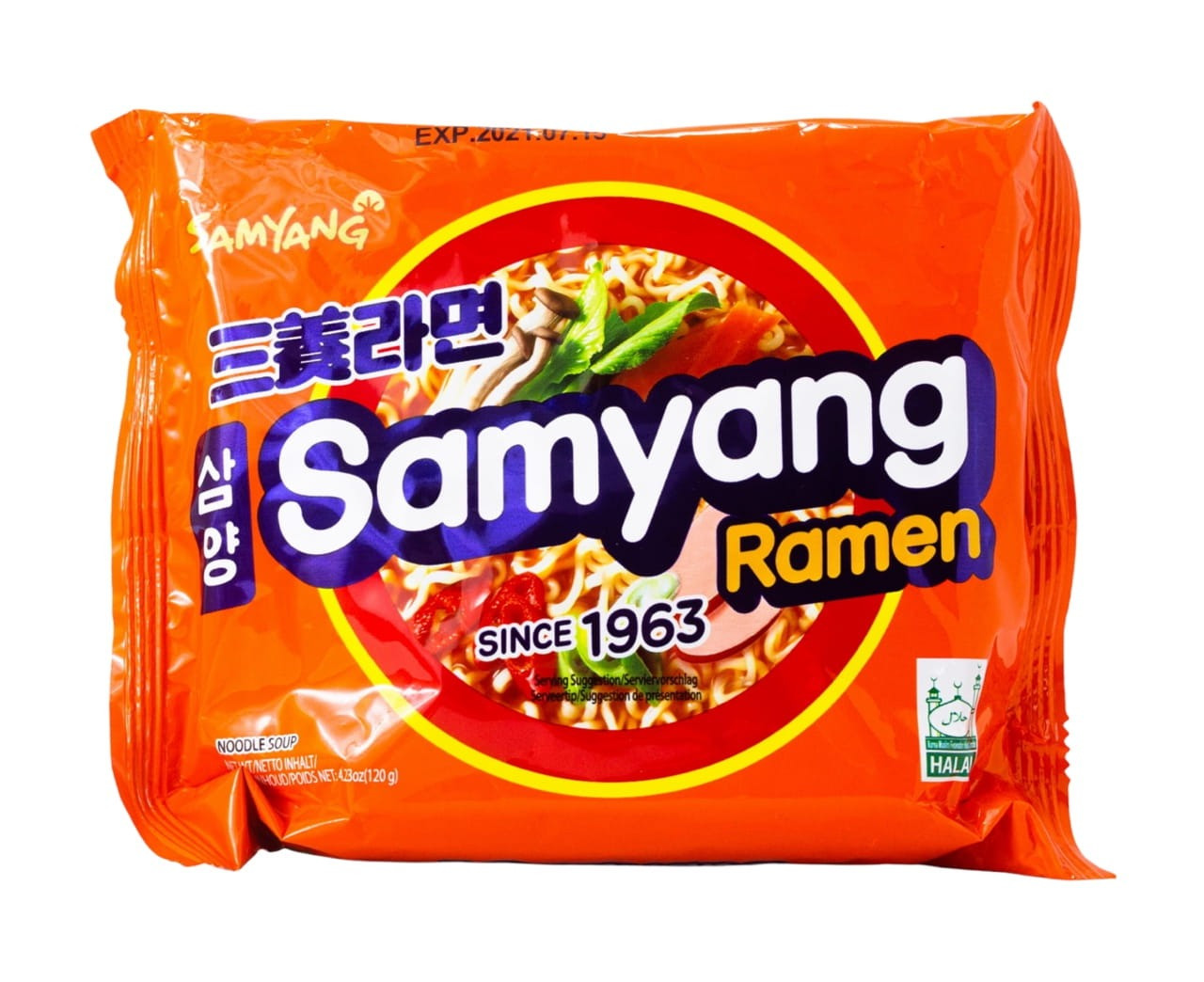 Пшенична локшина зі смаком сиру Samyang Original Ramen 120 g