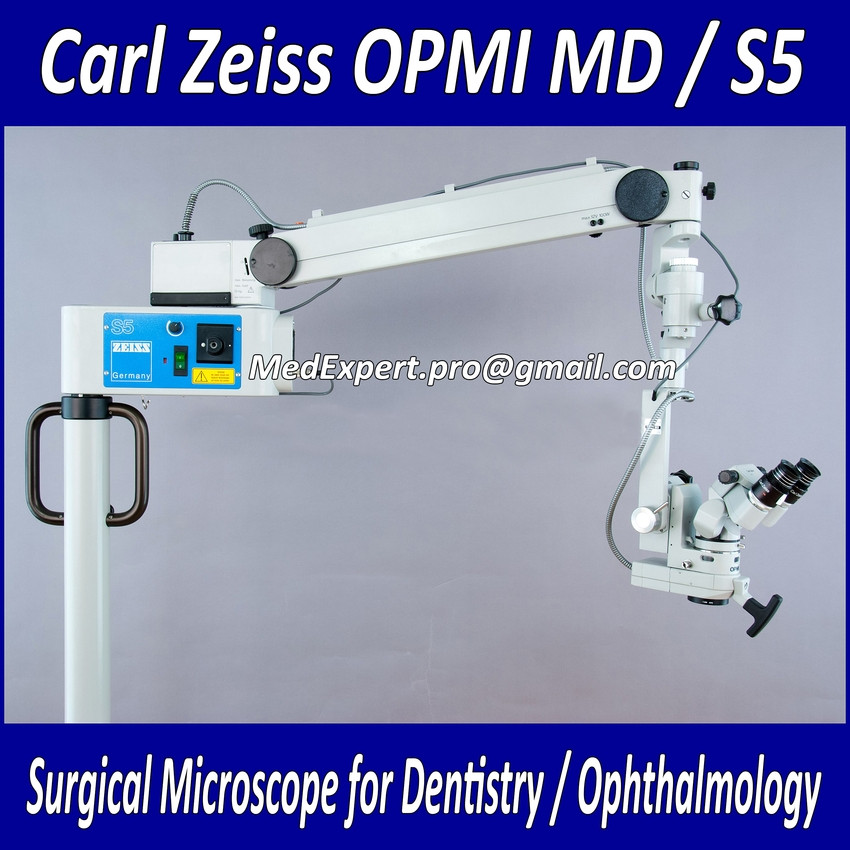 Універсальний Операційний мікроскоп Carl Zeiss OPMI MD S5 Surgical Microscope for Dentistry / Ophthalmology
