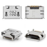 Коннектор зарядки для HTC A3333 Wildfire, A9191 Desire HD, G10, G6, G8 , T8585 Touch HD2, T9292 HD7, 5 pin,