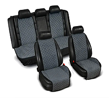 Накидки з алькантари універсальні Накидки для шкіряних сидінь Чохли з алькантари на авто