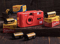 Плёночный фотоаппарат Kodak M35 красный