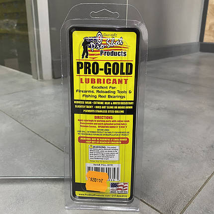 Мастило для зброї Pro-Shot Pro Gold Lube, 10 мл, всепогодне синтетичне, фото 3
