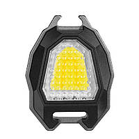 Аккумуляторный LED фонарик W5154 с зажигалкой | Светодиодный фонарик | Ручной фонарик - брелок