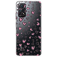 Защитный силиконовый Чехол с картинкой для телефона Сяоми Редми Ноут 11 Pro "Леопард"