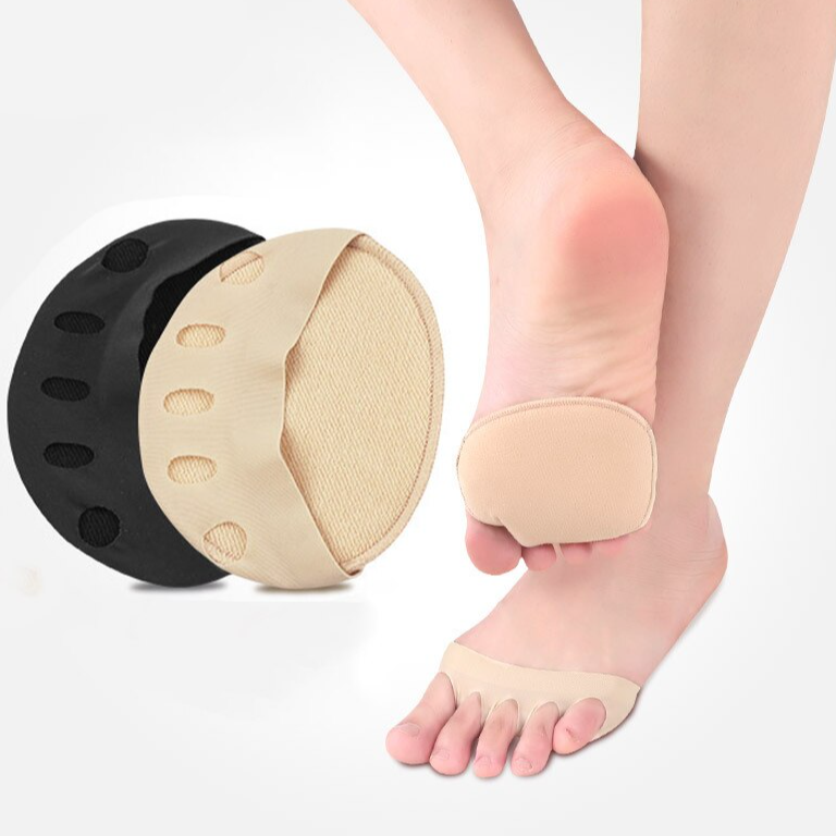 Устілки від мозолів бежеві 2 штуки, Шкарпетки для переднього відділу стопи, Подушечки-протектори