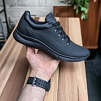 Мужские кожаные кроссовки туфли весна осень , отличное качество за приятную цену