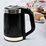 Чайник BT 3118 BITEK 2.2L (Білий, Чорний, Червоний, Бірюза), Електрочайник, Дисковий електричний чайник, фото 2