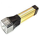 Ліхтарик ручний BL 888 CB, Світлодіодний ліхтарик, Ручний LED ліхтарик, Кемпінговий ліхтар, фото 5