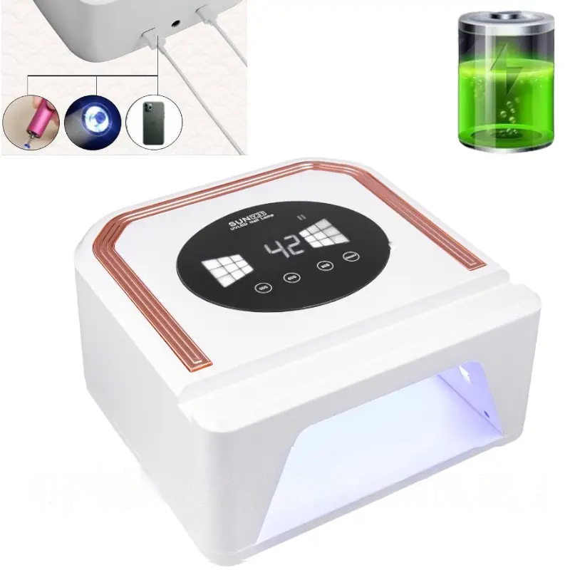 Сушарка для нігтів UV LAMP SUN Y31, Сушарка для шелаку на аккамуляторі, Лампа для манікюру і педикюру