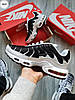 Чоловічі кросівки Nike Air Max Plus TN Black White Взуття Найк Аір ТН Плюс чорно білі повсякденні весна літо, фото 7