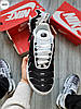 Чоловічі кросівки Nike Air Max Plus TN Black White Взуття Найк Аір ТН Плюс чорно білі повсякденні весна літо, фото 6