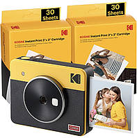 Фотокамера моментальной печати KODAK Mini Shot 3 Retro Yellow