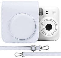 Чехол FujiFilm INSTAX mini 12 Глиняно-белый для фотоаппарата Clay White