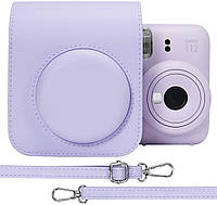 Чохол FujiFilm INSTAX mini 12 фіолетовий для фотоапарата Lilac Purple