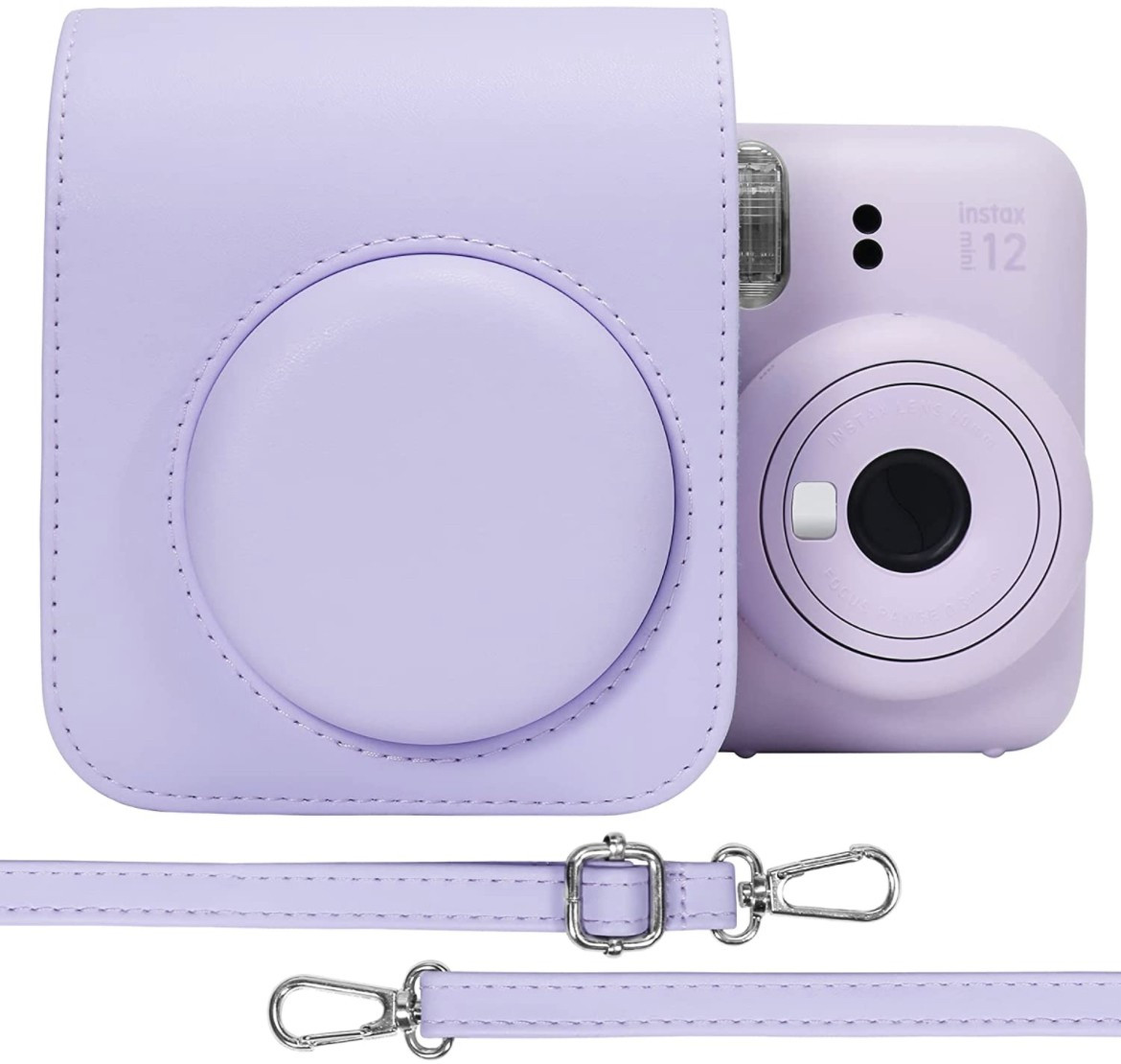 Чохол FujiFilm INSTAX mini 12 фіолетовий для фотоапарата Lilac Purple