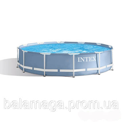 Каркасні басейн. Діаметр 366. Висота 76. Об'єм води 6503 л. intex 28710, фото 2