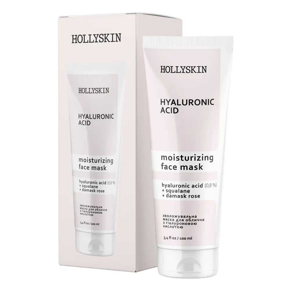 Маска для обличчя Hollyskin Hyaluronic Acid Face Mask 100 мл, фото 1