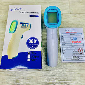 Цифровий безконтактний термометр Dikang 360, фото 2