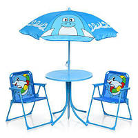 Детский столик со стульчиками. Размер 36х51х36 см. Дельфин Bambi 93-74-DLF