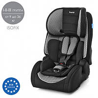 Автокрісло 44х64х48 див. Для дітей від 1 року до 12 років. Bambi M 2783-4 Black-Grey