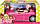 Лялька Барбі та кабріолет Barbie Car and Doll Set Sparkly Pink 2-Seater Convertible with Glam Details, фото 3