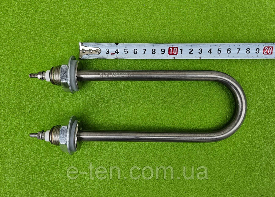 Тен водяний Eazil 1000W (ДУГА) із харчової нержавійки SUS304 / штуцера М22 / 220V / Lдовжина=180мм  (Туреччина)