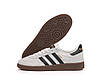 Чоловічі кросівки Adidas Spezial Grey (Сірі) Взуття Адідас Спеціал повсякденні замш шкіра текстиль В'єтнам, фото 6