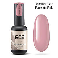Revital Fiber Base PNB ( з нейлоновими волокнами ) Porcelain Pink, HEMA FREE / 8 мл, 17 мл, 30мл