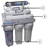 Фільтр для води зі зворотним осмосом RO7 Eco + 2 річний запас фільтрів, фото 2